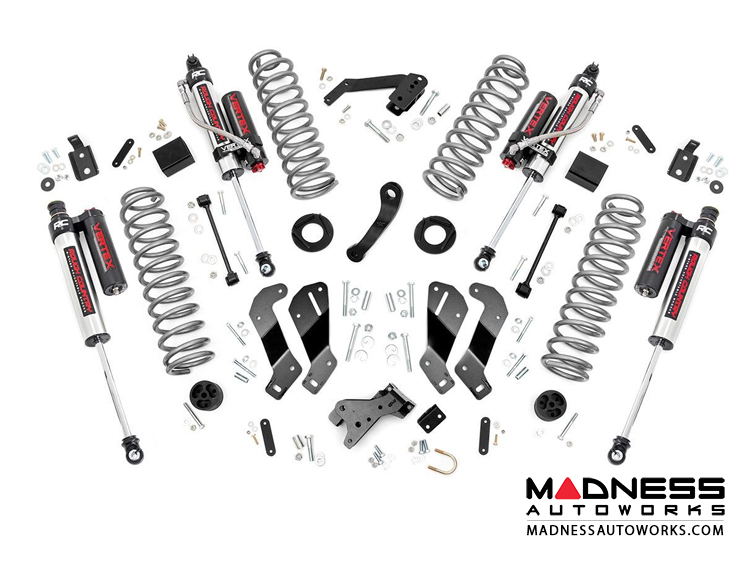 Jeep Wrangler JK Suspension Lift Kit w/ Control Arm Drops & Vertex Reservoir Shocks - 3.5" Lift - 4 Door